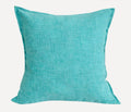 Textured Tweed Scatter Cushion - Aqua