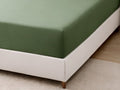 Micro Fiber Fitted Sheet - Olive Green