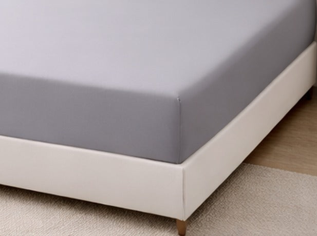 Micro Fiber Fitted Sheet - Grey