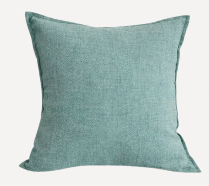 Textured Tweed Scatter Cushion - Mint Green