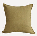 Textured Tweed Scatter Cushion - Gold
