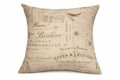 Printed Scatter Cushion - Feminine Script