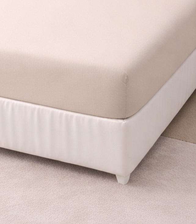 Poly cotton Fitted Sheet 144TC - Natural Stone