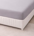 Poly cotton Fitted Sheet 144TC- Grey
