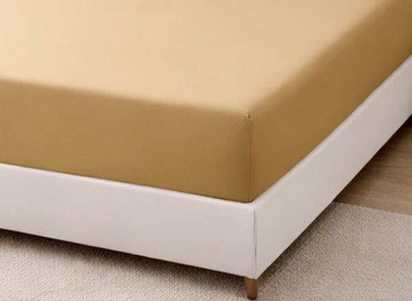 Micro Fiber Fitted Sheet - Ochre