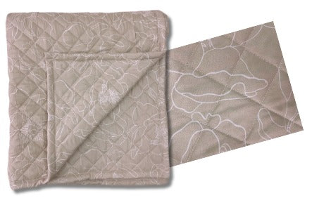 Quilt - Floral Natural