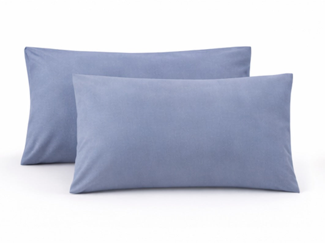 Micro Fiber 2PK Pillowcase - Midnight Blue
