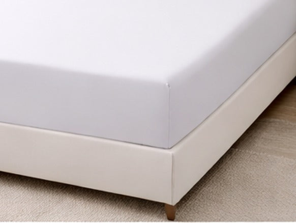 Micro Fiber Fitted Sheet - White