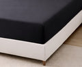 Micro Fiber Fitted Sheet - Black