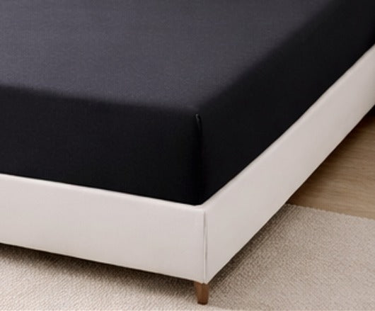 Micro Fiber Fitted Sheet - Black