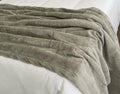 Blanket Throw  - Silver Grey