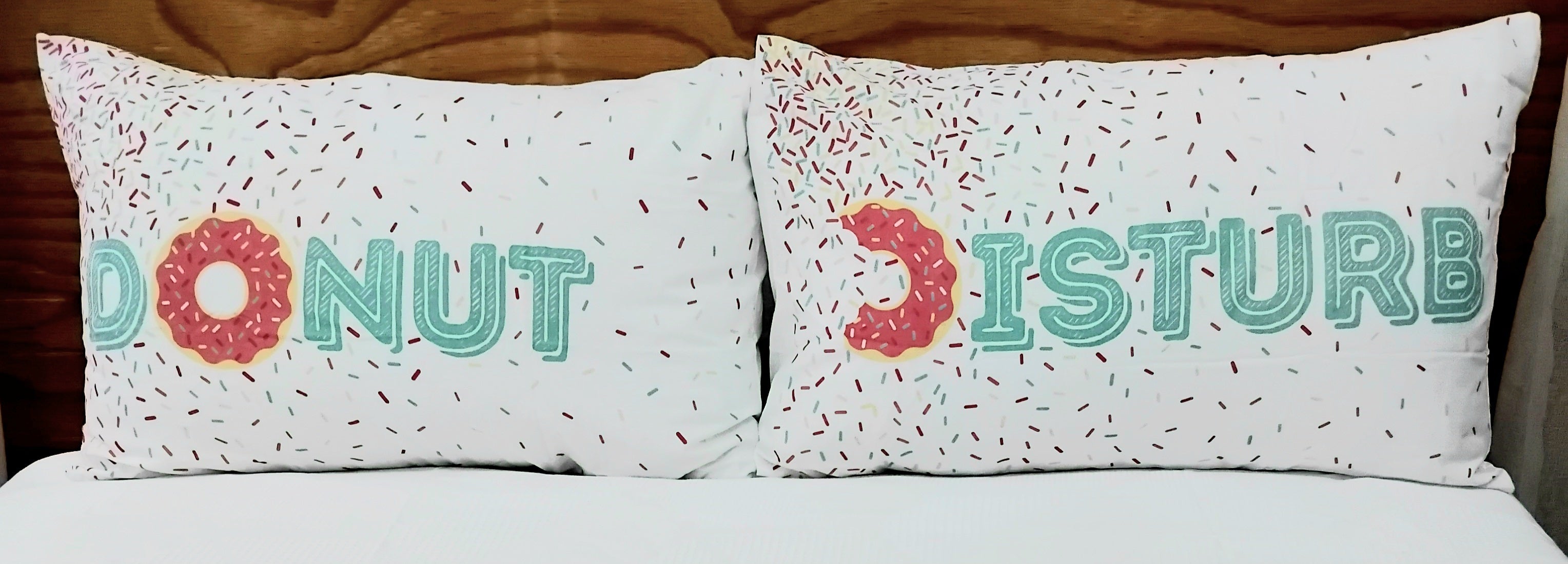 2PK Pillowcase - Donut disturb