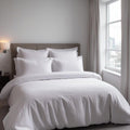 Hotel Polycotton 200TC Oxford - White