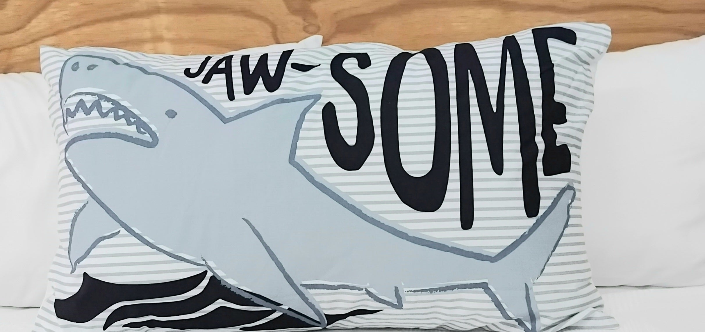 1PK Pillowcase - Shark Waters