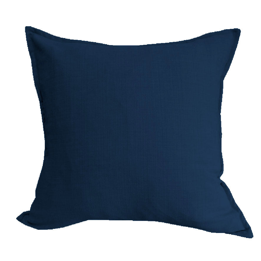 Textured Tweed Scatter Cushion - Navy