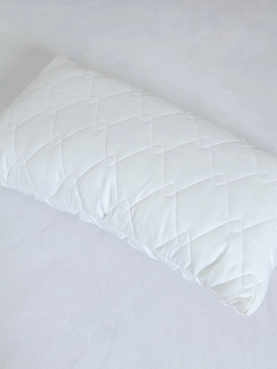 Quilted Pillow Inner  - White