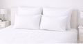 100% Cotton  - 200TC OXFORD KING Pillowcase - White ONLY