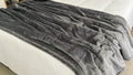 Blanket Throw - Dark Grey
