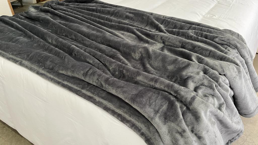 Blanket Throw - Dark Grey
