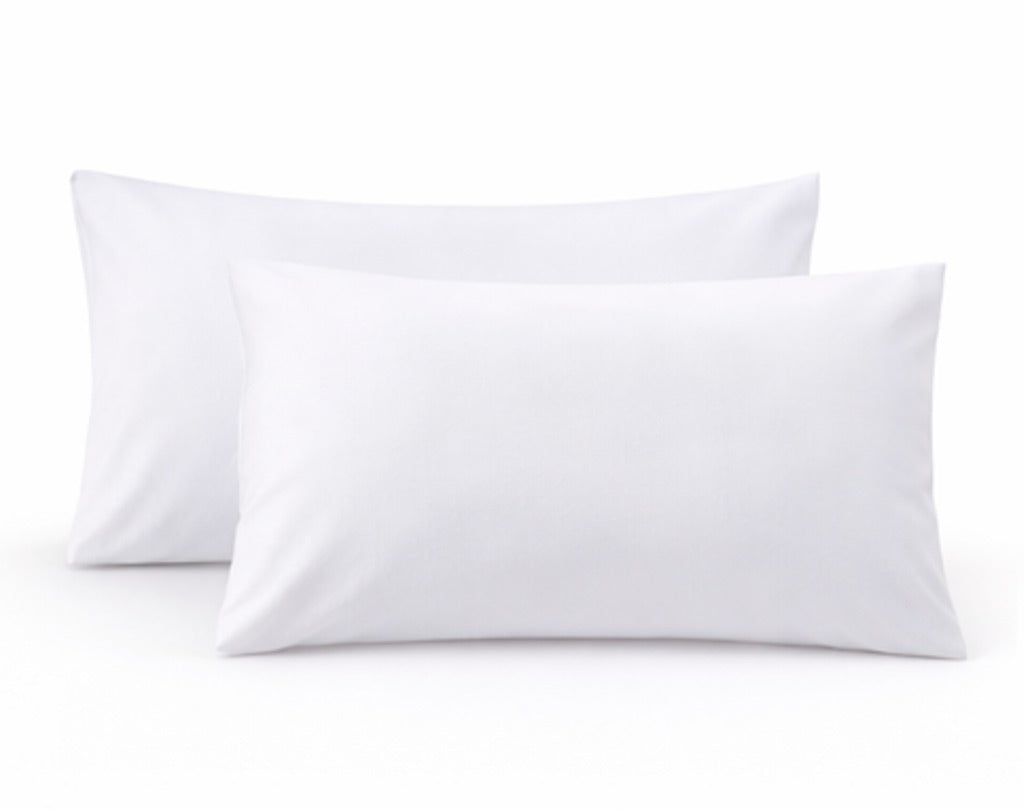 Micro Fiber 2PK Pillowcase - White