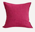 Textured Tweed Scatter Cushion - Dark Pink